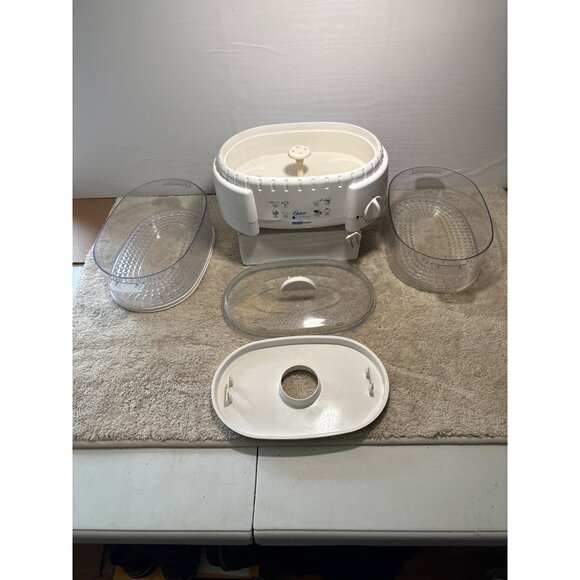 Oster Designer Instant Steamer Dual-Tier Electric Food Steamer 4712 / 4720 - Picture 7 of 12